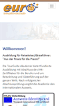 Mobile Screenshot of euro-tga.de