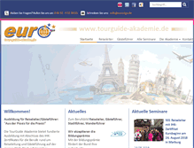 Tablet Screenshot of euro-tga.de